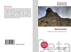 Portada del libro de Barremium