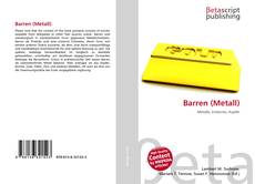 Portada del libro de Barren (Metall)