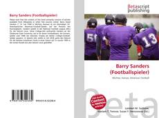 Barry Sanders (Footballspieler)的封面