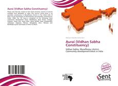 Capa do livro de Aurai (Vidhan Sabha Constituency) 