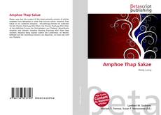 Capa do livro de Amphoe Thap Sakae 