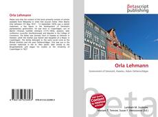 Copertina di Orla Lehmann