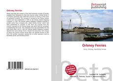 Copertina di Orkney Ferries