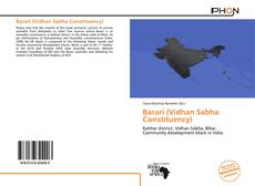 Portada del libro de Barari (Vidhan Sabha Constituency)