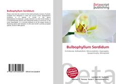 Bulbophyllum Sordidum的封面
