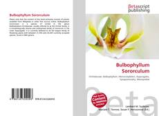 Bulbophyllum Sororculum的封面