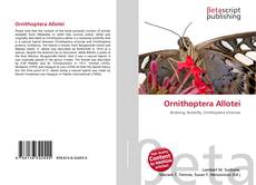 Обложка Ornithoptera Allotei