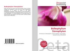 Bookcover of Bulbophyllum Stenophyton