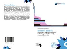 Buchcover von Internet Studies