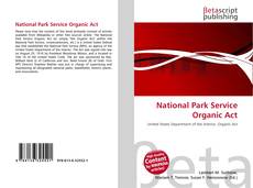 Buchcover von National Park Service Organic Act
