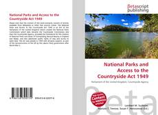 Copertina di National Parks and Access to the Countryside Act 1949