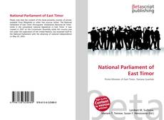 Copertina di National Parliament of East Timor