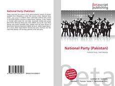 National Party (Pakistan) kitap kapağı