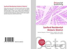 Buchcover von Sanford Residential Historic District