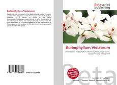 Bulbophyllum Violaceum的封面
