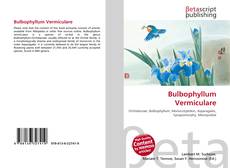 Buchcover von Bulbophyllum Vermiculare