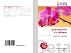 Buchcover von Bulbophyllum Ventriosum