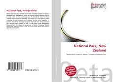 Couverture de National Park, New Zealand