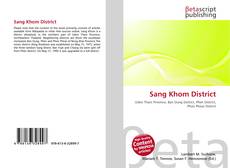 Bookcover of Sang Khom District
