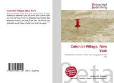 Couverture de Colonial Village, New York