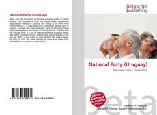Couverture de National Party (Uruguay)