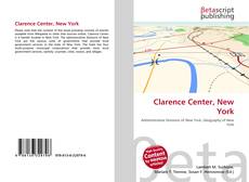 Couverture de Clarence Center, New York