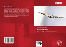 Acolastodes kitap kapağı
