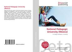 National Pedagogic University (Mexico) kitap kapağı