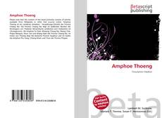 Capa do livro de Amphoe Thoeng 