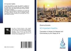 Couverture de 40 Important Hadiths