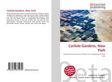 Capa do livro de Carlisle Gardens, New York 