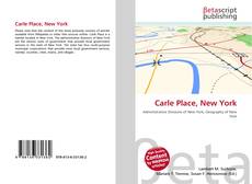 Capa do livro de Carle Place, New York 