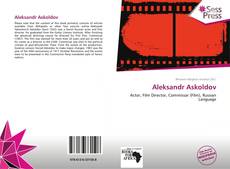 Portada del libro de Aleksandr Askoldov