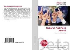 Capa do livro de National Pest Plant Accord 
