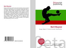 Capa do livro de Bart Buysse 
