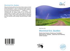 Bookcover of Montréal-Est, Quebec