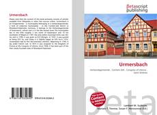 Portada del libro de Urmersbach