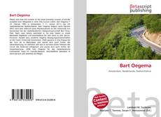 Portada del libro de Bart Oegema