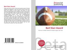 Portada del libro de Bart Starr Award