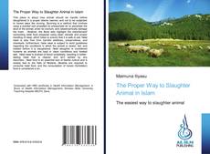 Capa do livro de The Proper Way to Slaughter Animal in Islam 