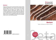 Portada del libro de Bartare