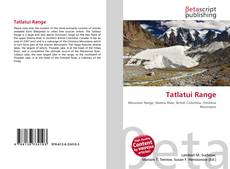 Portada del libro de Tatlatui Range