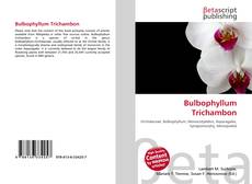 Portada del libro de Bulbophyllum Trichambon