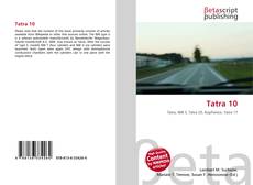 Portada del libro de Tatra 10