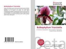 Portada del libro de Bulbophyllum Triaristella