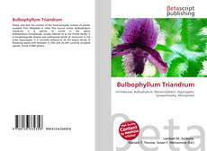Bulbophyllum Triandrum的封面