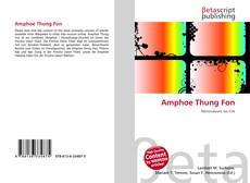 Portada del libro de Amphoe Thung Fon