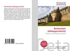 Portada del libro de Bartenstein (Adelsgeschlecht)