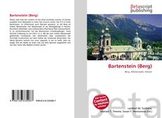 Bartenstein (Berg) kitap kapağı