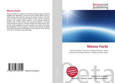 Portada del libro de Mezzo Forte